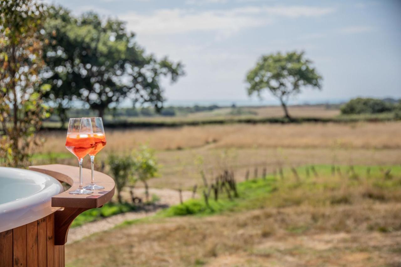 Villa Barnhorn Glamping à Hooe Extérieur photo